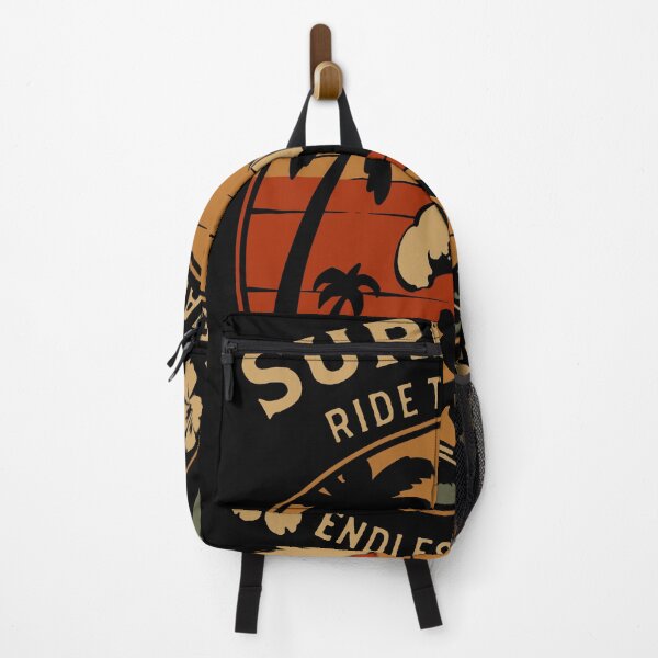 Item preview, Surf Life Ride The Wave Vintage Sunset T-Shirt Design designed and sold by phsycartwork.