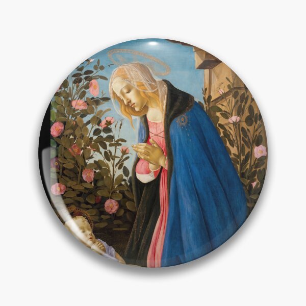 Item preview, Madonna Adoring the Sleeping Christ Child designed and sold by artofuniverse.