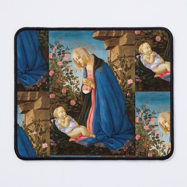 Item preview, Madonna Adoring the Sleeping Christ Child designed and sold by artofuniverse.