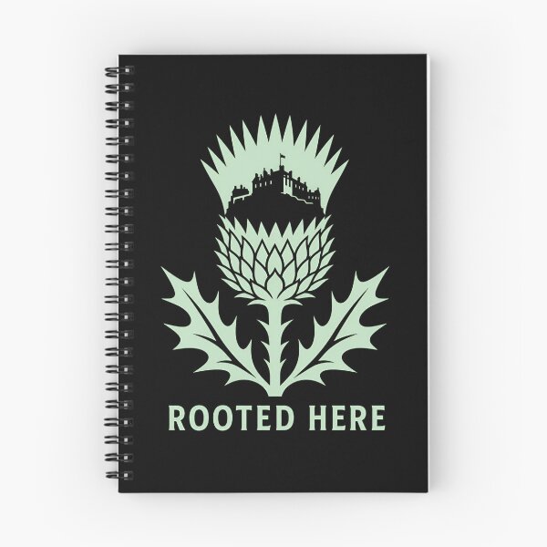 Item preview, Edinburgh Rooted Here: Thistle & Castle designed and sold by Fenay Designs.