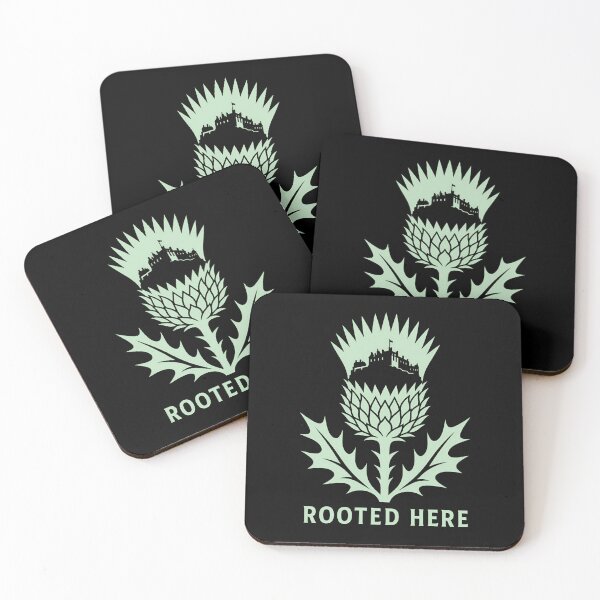 Item preview, Edinburgh Rooted Here: Thistle & Castle designed and sold by Fenay Designs.