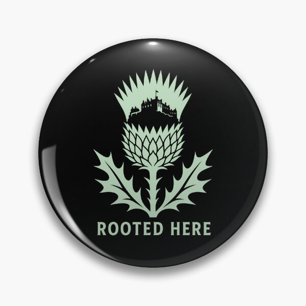 Item preview, Edinburgh Rooted Here: Thistle & Castle designed and sold by Fenay Designs.