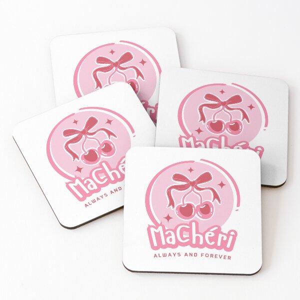 Item preview, Ma Chéri Always and Forever Cute Cherry Ribbon Romantic French Love Gift designed and sold by HYPNK.