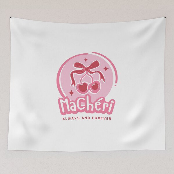 Item preview, Ma Chéri Always and Forever Cute Cherry Ribbon Romantic French Love Gift designed and sold by HYPNK.