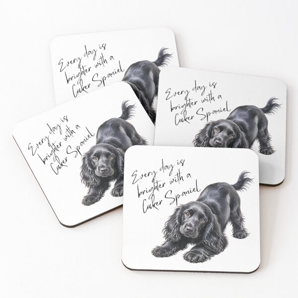 Item preview, Black Cocker Spaniel designed and sold by MoonMonkeyNbear.