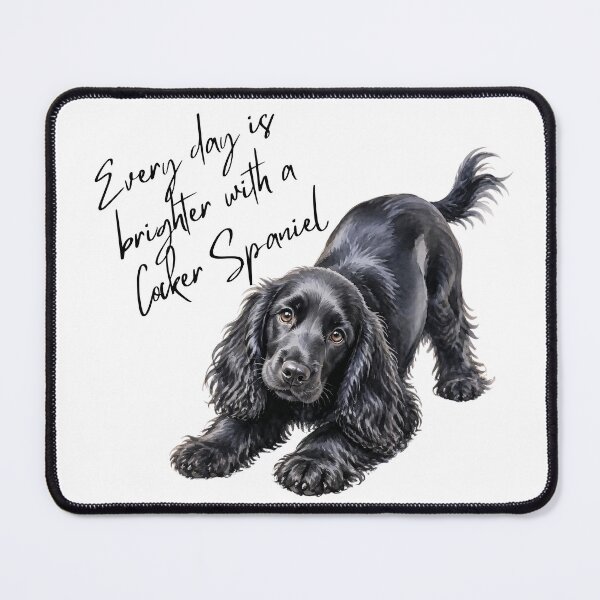Item preview, Black Cocker Spaniel designed and sold by MoonMonkeyNbear.
