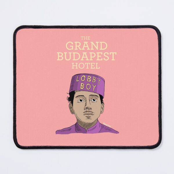Item preview, The Grand Budapest Hotel Illustration with typeface designed and sold by burrotees.