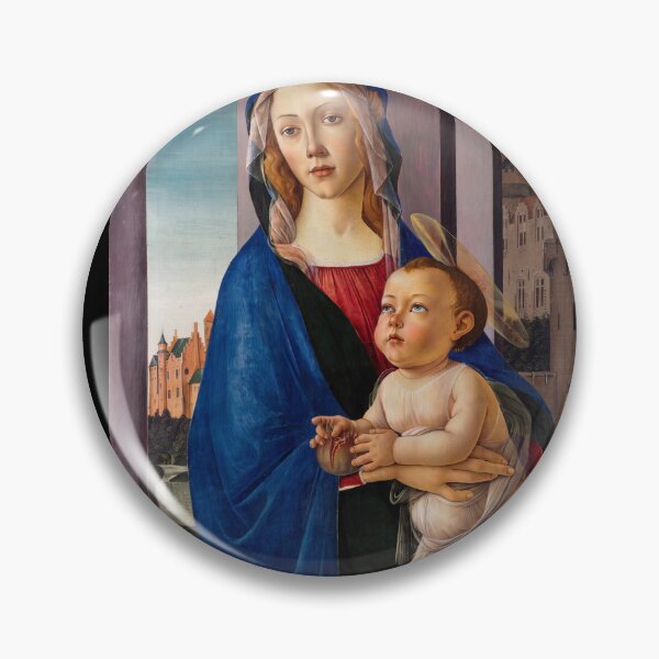 Item preview, Madonna and Child With Pomegranate designed and sold by artofuniverse.