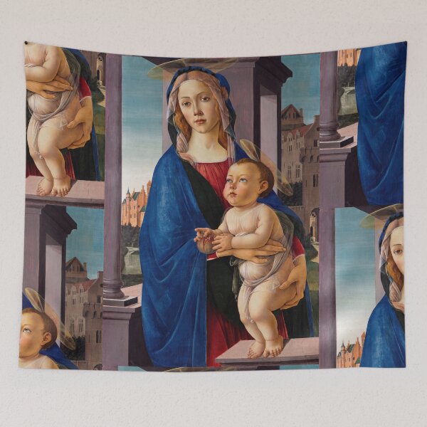 Item preview, Madonna and Child With Pomegranate designed and sold by artofuniverse.