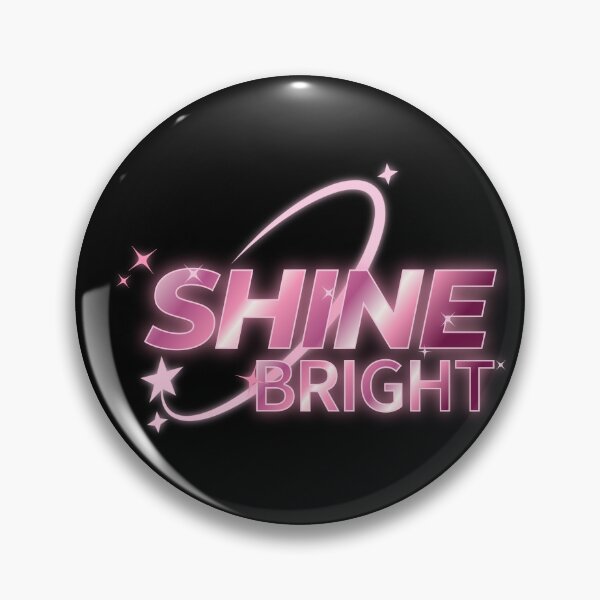 Item preview, Shine Bright Pink Y2K Sparkle Design designed and sold by PrintandJoy.
