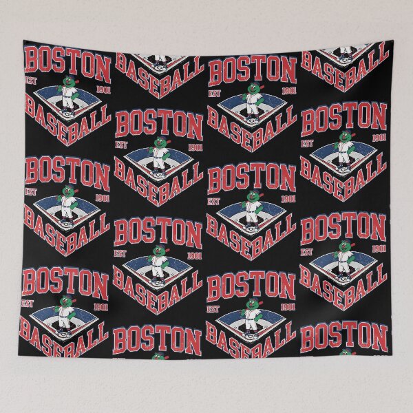Item preview, Vintage Boston Baseball Mascot Diamond Retro Sports Fan designed and sold by camronrufuh.