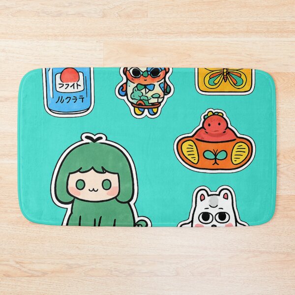 Item preview, Cute Frog Beverage Animal Character Illustration designed and sold by bosamji.