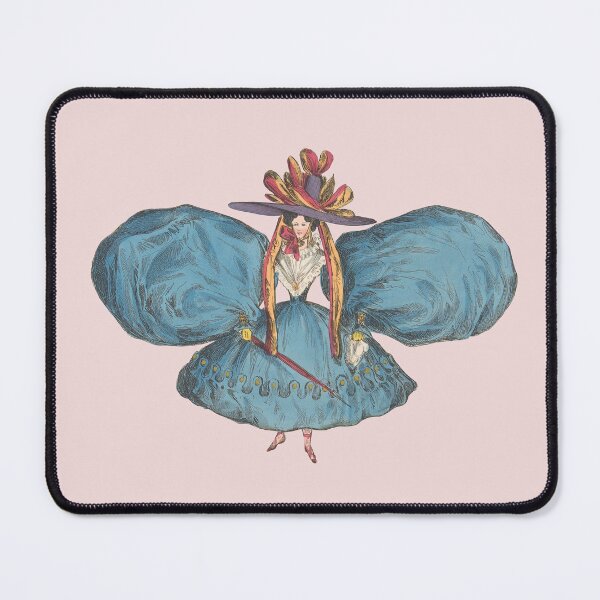 Item preview, A lady with huge balloon sleeves designed and sold by PbHistory.