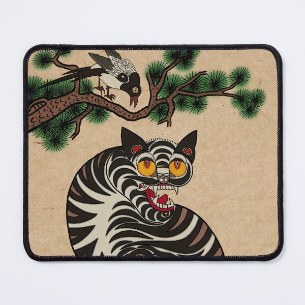 Item preview, Korean Folk Art Tiger and Magpie - Jakhodo designed and sold by minsillust.