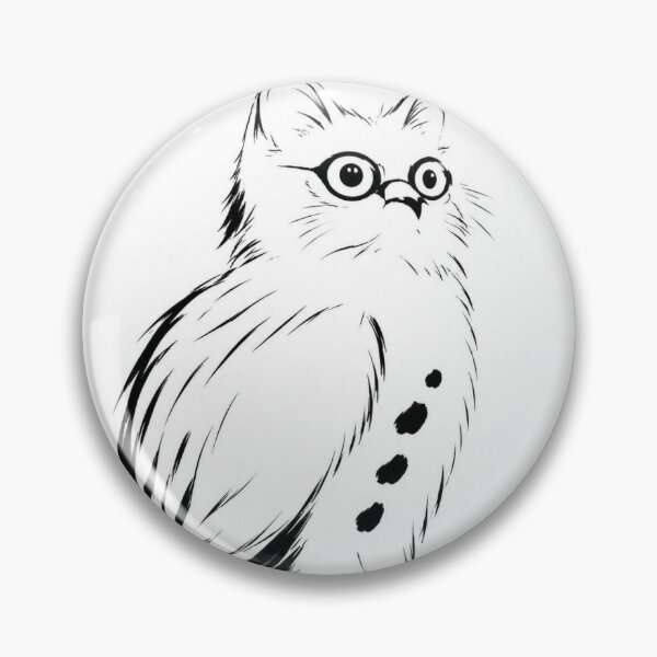 Item preview, Owl Cat - Curious and elegant designed and sold by Sztyep88.