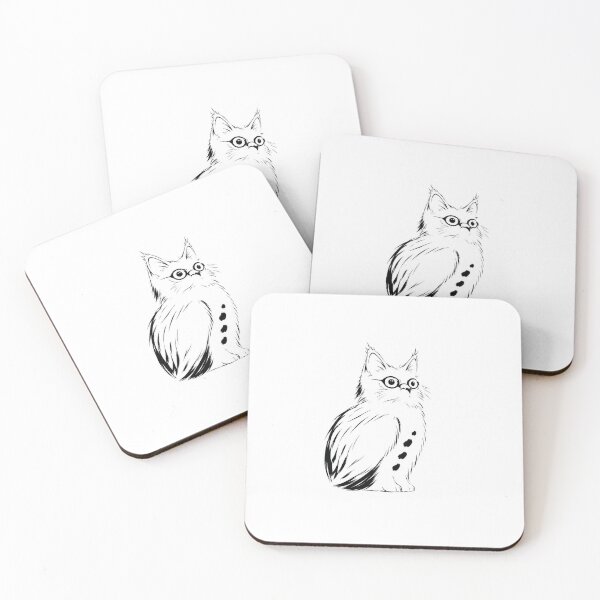 Item preview, Owl Cat - Curious and elegant designed and sold by Sztyep88.