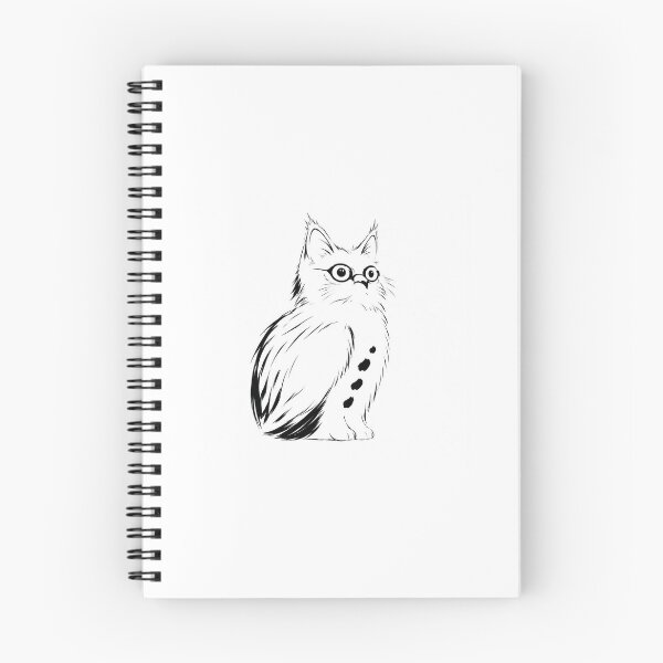 Item preview, Owl Cat - Curious and elegant designed and sold by Sztyep88.