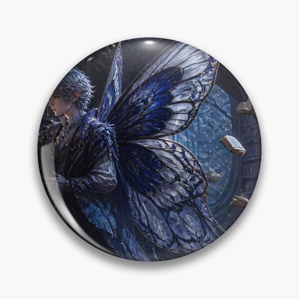Item preview, Fairy Librarian in Enchanted Oak Library designed and sold by sigmaartstudio.