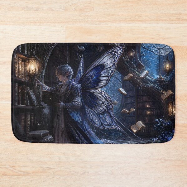 Item preview, Fairy Librarian in Enchanted Oak Library designed and sold by sigmaartstudio.
