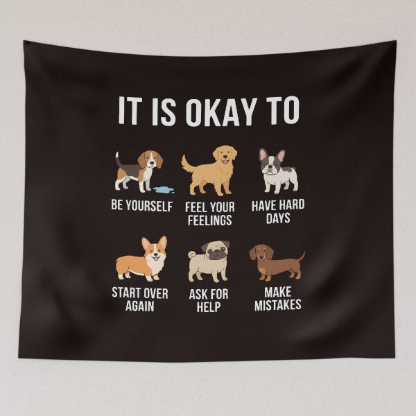 Item preview, It’s Is Okay To Dog Affirmation Occupational Therapy Vet Med designed and sold by w66aboo.