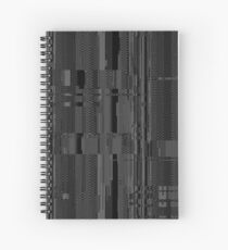 Geometric Texture Power Spiral Notebook