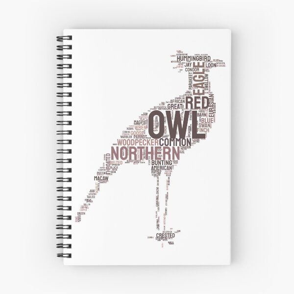 Item preview, Silhouette Bird Species Word Cloud Typography Art designed and sold by AyfuDesigns.