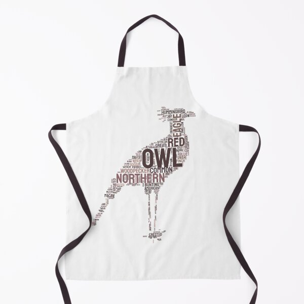 Item preview, Silhouette Bird Species Word Cloud Typography Art designed and sold by AyfuDesigns.