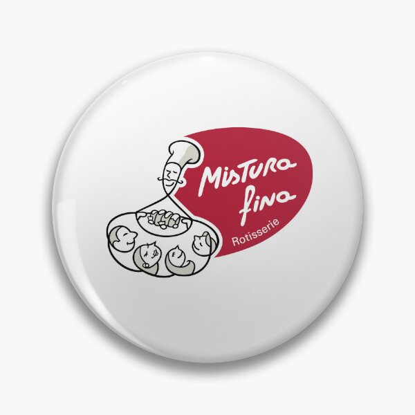 Item preview, Mistura Fina Rotisserie Chef & Happy Customers Logo designed and sold by Rebeccasio.