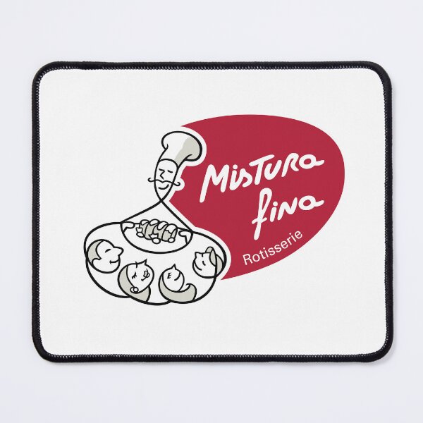 Item preview, Mistura Fina Rotisserie Chef & Happy Customers Logo designed and sold by Rebeccasio.