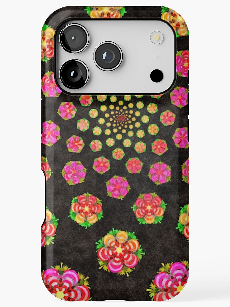 Thumbnail 1 of 4, iPhone Case, Tudor Roses in Space designed and sold by Rasendyll.