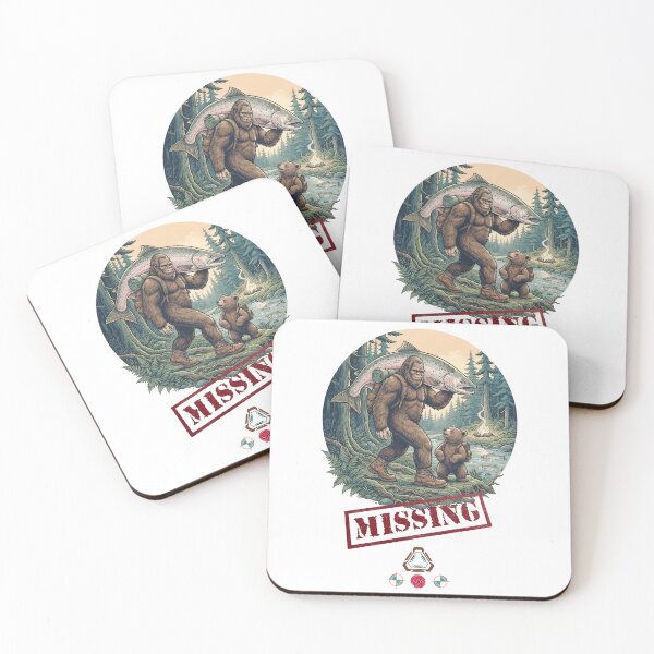 Item preview, Bigfoot the Great Fisherman - Sasquatch & Bear Camping Adventure designed and sold by Whimsy Trail Co.