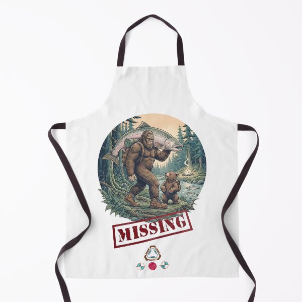 Item preview, Bigfoot the Great Fisherman - Sasquatch & Bear Camping Adventure designed and sold by Whimsy Trail Co.