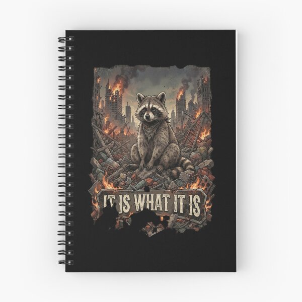 Item preview, IYKYK It Is What It Is Cool Raccoon designed and sold by MOHMED AISSA1.