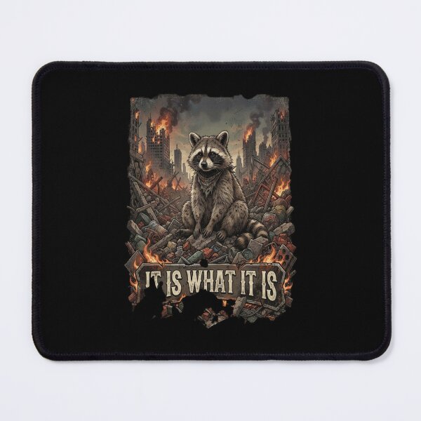 Item preview, IYKYK It Is What It Is Cool Raccoon designed and sold by MOHMED AISSA1.