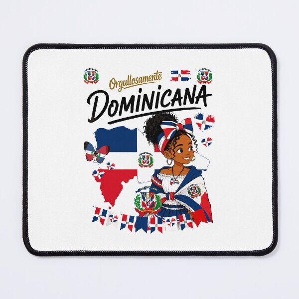 Item preview, Orgullosamente Dominicana Afro Girl Dominican Republic Flag Pride designed and sold by camronrufuh.
