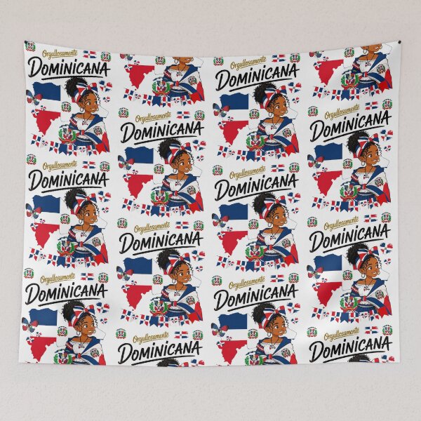Item preview, Orgullosamente Dominicana Afro Girl Dominican Republic Flag Pride designed and sold by camronrufuh.