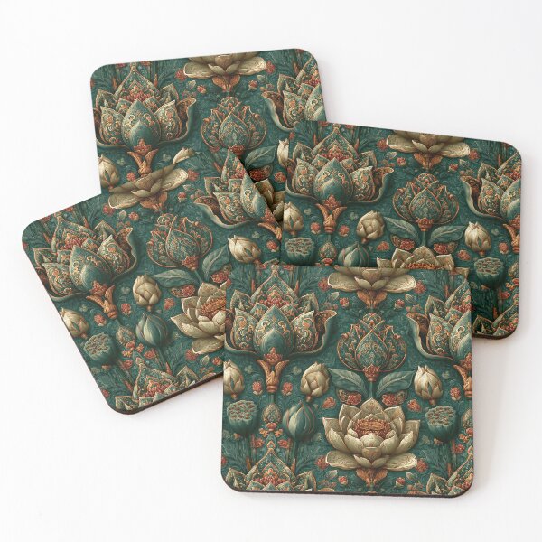 Item preview, Radiant Lotus Texture  - Retro Flower Floral - Dads Day Gifts designed and sold by RoyalStarsPatts.
