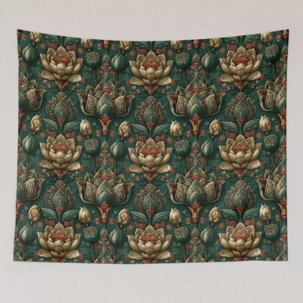 Item preview, Radiant Lotus Texture  - Retro Flower Floral - Dads Day Gifts designed and sold by RoyalStarsPatts.