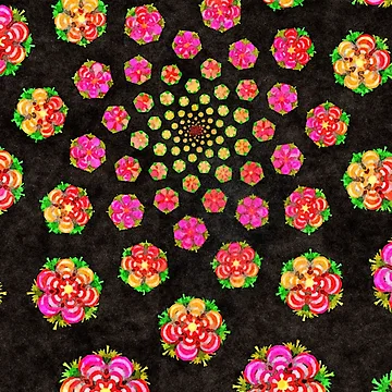 Artwork thumbnail, Tudor Roses in Space by Rasendyll