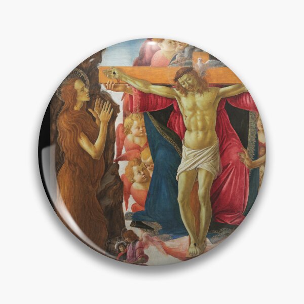 Item preview, Holy Trinity with Saints and Angels designed and sold by artofuniverse.