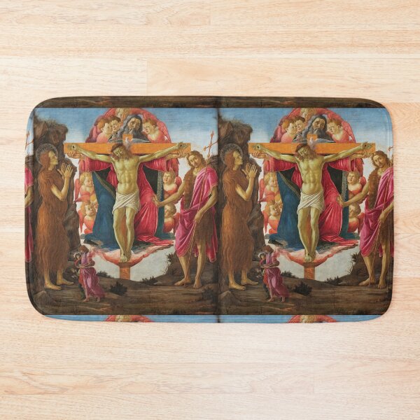 Item preview, Holy Trinity with Saints and Angels designed and sold by artofuniverse.