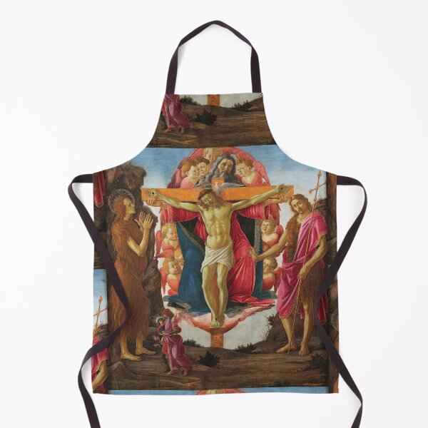 Item preview, Holy Trinity with Saints and Angels designed and sold by artofuniverse.