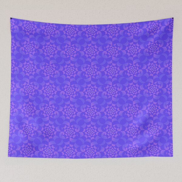 Item preview, Enchanted Web - Purple Spell Spider Web Halloween Pattern  designed and sold by BlackthornDsign.