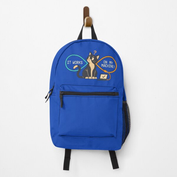 Item preview, It Works On My Machine - Funny IT Developer Cat designed and sold by SVox.