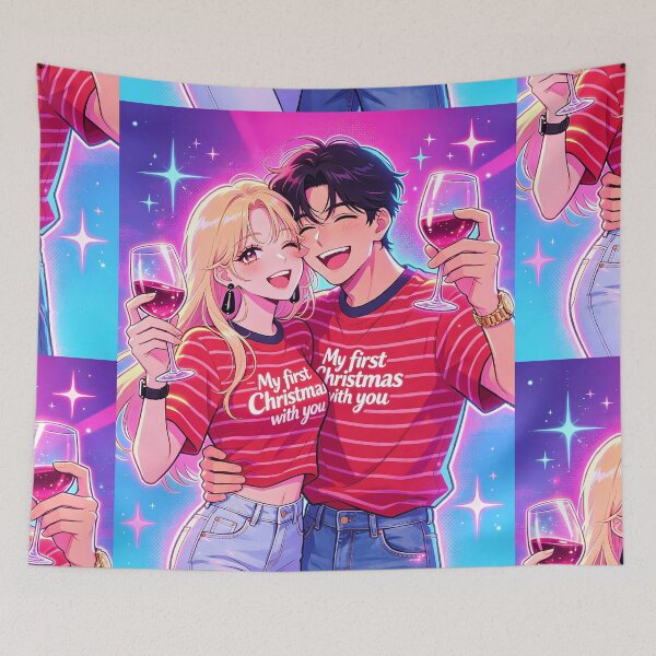 Item preview, My First Christmas With You — Y2K Couple designed and sold by Bondingbonding.