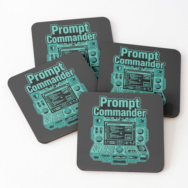 Item preview, Prompt Commander AI Developer Gift Programming Artificial Intelligence Design designed and sold by Ixnor.