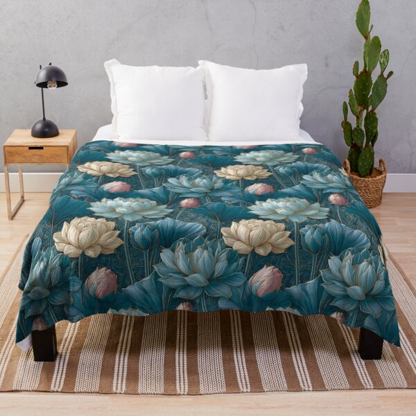 Item preview, Lush Lotus Floral - Hawaiian Flower Pattern - Father'S Day Gift Ideas designed and sold by RoyalStarsPatts.