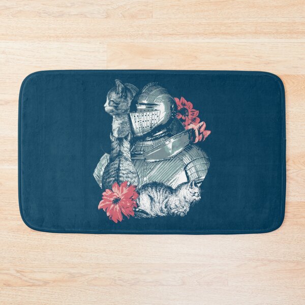 Item preview, Knight of Cats - For dark backgrounds designed and sold by PbHistory.