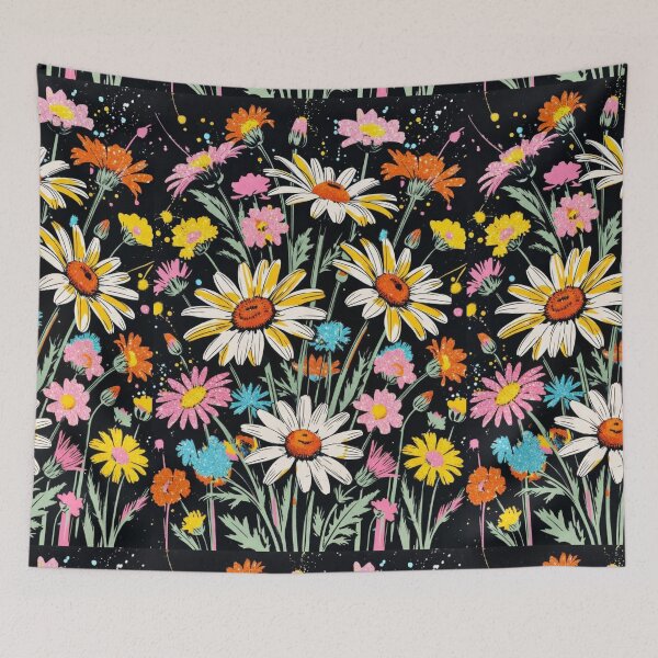 Item preview, Midnight flowers designed and sold by JLeonardoArt.