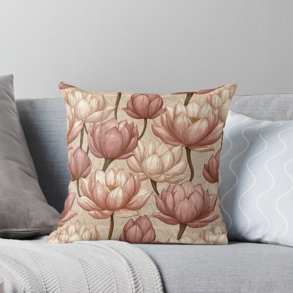 Item preview, Soft Lotus  - Botanical Garden Pattern - Father'S Day Gifts designed and sold by RoyalStarsPatts.
